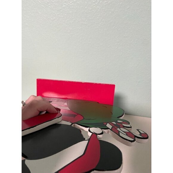 Disney Santa Mickey Mouse Cookie Butler Wood Tray - Picture 10 of 10